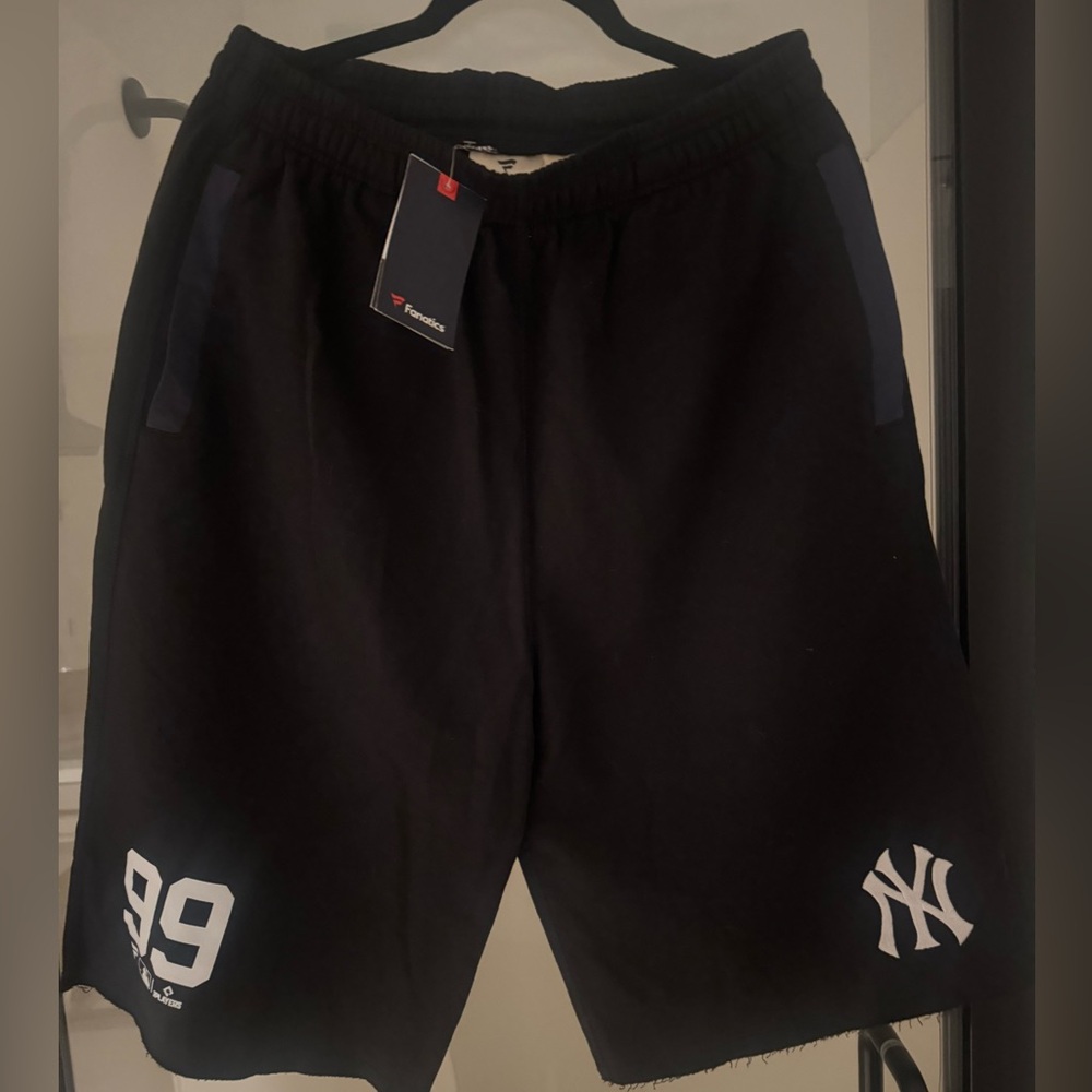 Men’s Fanatics Black NY Yankees #99 (Aaron Judge) Men's Shorts - XL - Tall *New*
